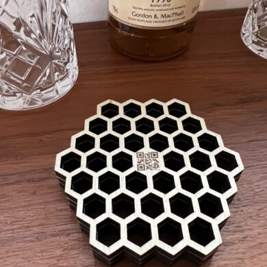 Coaster - Bordskåner, træbordskåner mulighed for dit logo